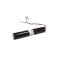 Helyettes�t� akku Sub C 3,6V 2500mAh akkupakk v�sz- �s biztons�gi vil�g�t�s NiMH