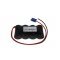 Helyettes�t� akku Sub C-Size 4,8V 2500mAh v�sz- �s biztons�gi vil�g�t�s NiMH