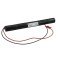 Helyettes�t� akku v�sz- �s biztons�gi vil�g�t�s Sub C 6V 2500mAh NiMH