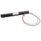 Helyettes�t� akku NC Sub C 6V 2000mAh v�sz- �s biztons�gi vil�g�t�s