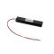 Helyettes�t� akku v�sz- �s biztons�gi vil�g�t�shoz 4/3A-Size 4,8V 4000mAh NiMH