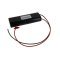 Helyettes�t� akku 7/5 Cs m�ret 4,8V 4000mAh v�sz- �s biztons�gi vil�g�t�s NiMH
