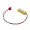 Helyettes�t� akku v�sz- �s biztons�gi vil�g�t�shoz 2/3AA 4,8V 750mAh NiMH