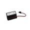 Helyettes�t� akku AA Mignon ceruza 4,8V 1,6Ah Molex 43025 k�bel Raute F2+F2 High Temp NiMH
