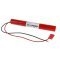 Helyettes�t� akku v�sz- �s biztons�gi vil�g�t�s 2/3A 6V 1100mAh NiMH