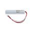 Helyettes�t� akku 6,4V 3000mAh 19,2Wh 20cm k�bellel csatlakoz�val Fischer LiFePO4