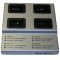 Helyettes�t� t�lt� BSC2004 4-�llom�sos cser�lhet� adapterekkel