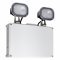 TAURAC Twin Delhi LED biztons�gi l�mpa 6000K 2x2W 3h IP65 tesztgomb