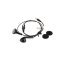 Helyettes�t� sztere� fejhallgat� fekete egyenes 3,5mm jack csatlakoz� GE-S01BLS-S-01