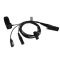 Helyettes�t� 3-k�beles f�lhallgat�-mikrofon Sepura STP8000/9000 SC20 SC21 ujj-PTT 3,5mm aljzat
