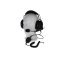 Helyettes�t� headset Kenwood GES-H07 TK2202 TK2160 TK3202 TK3701