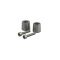 P�lusadapter k�szlet M5 bels� menetre DIN-A rundpol pozit�v/negat�v M5 csavarral
