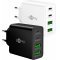 Goobay Multi Fast Charger 65W USB-C PD GaN feh�r 2x USB-C 2x USB-A
