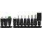 T�pegys�g-adapterk�szlet 11db 6x DC-csatlakoz� USB-C USB Mini-B Micro-USB USB-A csavaros sorkapocs