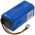 Helyettest akku EZIclean Aqua connect S200 S250 robotporszvhoz