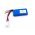 Helyettest akku Efase Boot FT009-15 Li-Po, 7.4V, 1500mAh