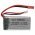 Helyettes�t� modell / RC Akku 7.4V, Li-Polymer, 700mAh, JST csatlakoz�, 56mm x 31mm x15mm