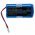 Helyettest akku Ecovacs CEN250 tpus ICR18650 3S1P, 2600mAh