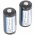 2db KEEPPOWER RCR123/16340 akku Li-Ion, 3.7V, 950mAh, troldobozzal