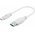 USB-C - USB A 3.0 kbel, fehr, 20cm - A kszlet erejig!