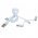 OTB 3 az 1-ben adat- �s t�lt�k�bel iPhone / micro USB / USB C ez�st