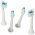 4db Gum Care Cleaning Brush csere elektromos fogkefefej Philips HX3, HX6, HX8, HX9 szria