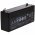 lom akku 6V 3Ah FIAMM tpus FG10301 VDS-minstssel (csatlakoz: F1)