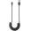 Goobay Micro-USB spir�l t�lt�- �s szinkronk�bel 1m fekete USB-A Micro-USB High-Speed