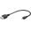 Goobay USB-A-Micro-B OTG adapter 0,2m fekete USB2.0 480Mbit/s 0,5A 2,5W - A k�szlet erej�ig