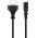 Goobay t�pk�bel Eurodug� C (CEE 7/16) k�sz�l�k aljzat C7 1,8m 2x0,75mm2 fekete