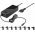 Goobay univerz�lis notebook t�pegys�g 90W 12V-22V 4A 8db DC-adapter USB-A