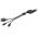 Goobay adatk�bel 3 az 1-ben ki �s visszah�zhat� USB->micro USB /mini USB iPhone/iPad/iPod fekete 75c