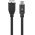 Goobay USB-C-Micro-B k�bel 1m 15W 3A 5Gbit/s USB3.0 fekete