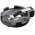 Goobay CR2012-CR2032 gombelem tart� max.20mm fekete ny�kra szerelhet� v�zszintes 2 t�s