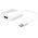 Goobay Mini DisplayPort-HDMI adapterk�bel 1.2 Mini DisplayPort dug� > HDMI aljzat (A t�pus)