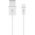 Goobay USB-A-Lightning t�lt�- �s szinkronk�bel 1m 12W 2,4A MFi feh�r