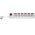Goobay 6db/csomag eloszt� aljzat t�lfesz�lts�gv�delemmel �s kapcsol�val 1,5m feh�r - Ki�rus�t�s