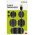 Goobay �ntapad�s k�belrendez� szett fekete 5db/csomag elt�vol�that�