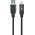 Goobay USB-C USB-A k�bel 0,5m 60W 3A 10Gbit/s USB3.2 fekete