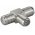 Goobay F-adapter T eloszt� dupla F-aljzat cink adapter aljzat