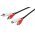 Goobay 5m sztere� RCA hosszabb�t� k�bel 2x RCA dug� 2x RCA aljzat