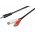 Goobay audio k�beladapter 3,5mm jack 2x sztere� RCA (cinch) aljzat 1,5m