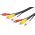 Goobay 3x RCA (cinch) Composite audio-video k�bel 5m