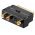 Goobay SCART adapter aranyozott SCART csatlakoz� 3x cinch aljzat Mini-DIN 4 aljzat