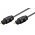 Goobay Toslink optikai k�bel 0,5m Toslink csatlakoz�val