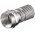 Goobay Aufdreh-F-Stecker 7,3mm cink adapter nikkelezett �rintkez�kkel