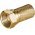 Goobay F-csatlakoz� 7,0mm k�belhez aranyozott r�z-cink kivitel