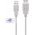 Goobay USB-A hosszabb�t� k�bel 3m USB 2.0 480Mbit/s sz�rke