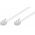 Goobay telefonk�bel RJ11 6P4C csatlakoz�val feh�r CCA 2x RJ11 6P4C 4 p�lus