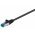 Goobay CAT 6A Patchk�bel S/FTP fekete halog�nmentes k�ls�vel